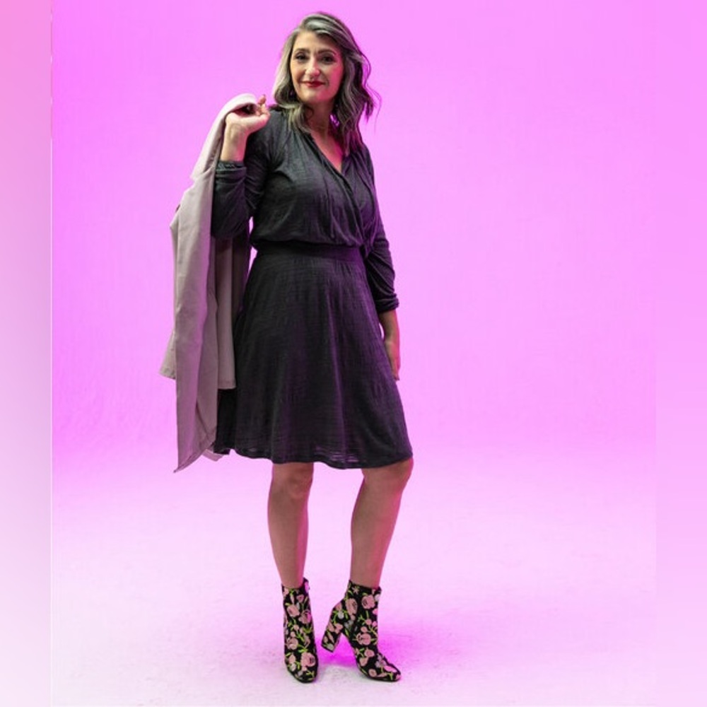 NWT Super comfy black dress